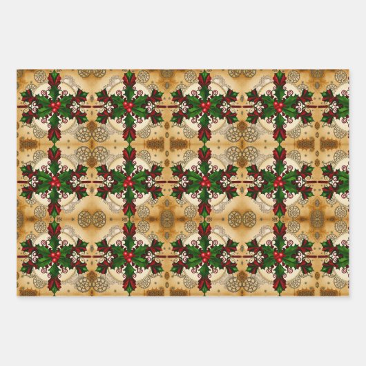 Steampunk Dreams mit Holly Geschenkpapier Set (Vorderseite 3)