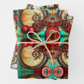 Steampunk Dreams mit Holly Geschenkpapier Set (Beispiel)