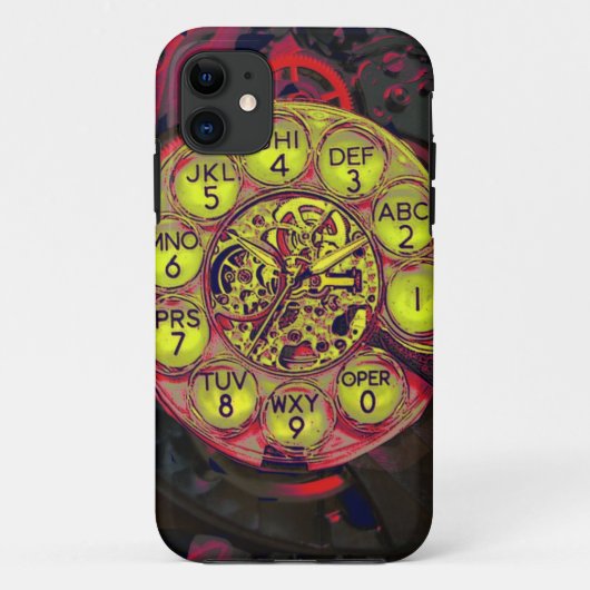 steampunk Drehart iphone Case-Mate iPhone Hülle (Rückseite)