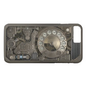 Steampunk Drehmetallskala-Telefon Case-Mate iPhone Hülle (Rückseite (Horizontal))