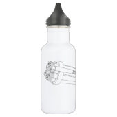 Steampunk-Drehrevolver Trinkflasche (Links)
