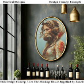 Steampunk Dystopian Frau in Maske EK4L Decoupage Seidenpapier