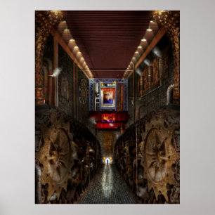 Steampunk - Dystopian Gesellschaft Poster