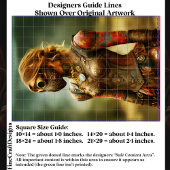 Steampunk Dystopian Woman, Armor EK3L Decoupage Seidenpapier