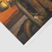 Steampunk - Dystopie - Der Außenposten Seidenpapier (Ausschnitt)