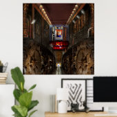 Steampunk - Dystopische Gesellschaft Poster (Heimbüro)