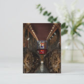 Steampunk - Dystopische Gesellschaft Postkarte (Stehend Vorderseite)