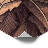 Steampunk Eagle Poster (Ecke)