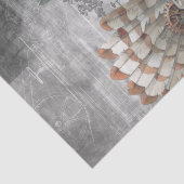 Steampunk Eagle Seidenpapier (Detail)