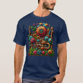 Steampunk Earth Day Garden T-Shirt (Vorderseite)