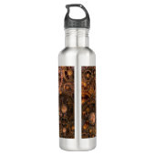 Steampunk Edelstahlflasche (Rückseite)