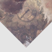 Steampunk Eichhörnchen Seidenpapier (Detail)
