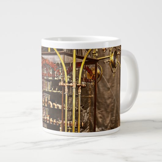 Steampunk - Ein ziemlich passendes Display 1876 Jumbo-Tasse (Vorderseite Rechts)