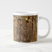 Steampunk - Ein ziemlich passendes Display 1876 Jumbo-Tasse (Rechts)