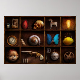 Steampunk - Eine Schachtel von Kuriositäten Poster