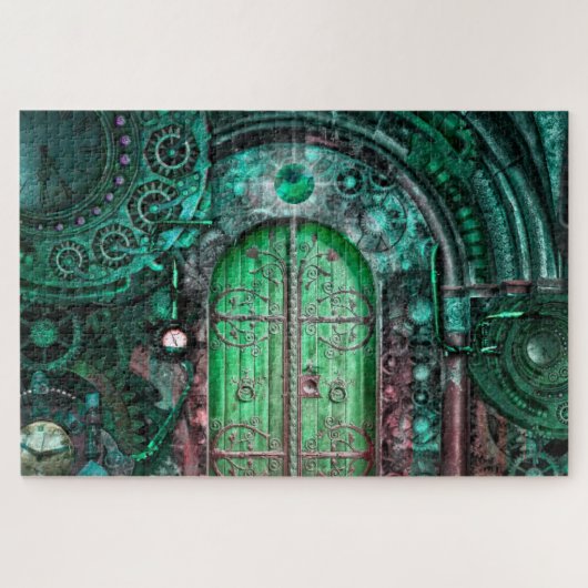 Steampunk-Eingang nach Oz Puzzle (Horizontal)
