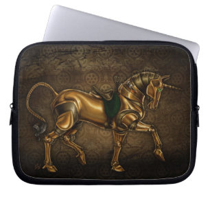 Steampunk Einhorn Laptopschutzhülle