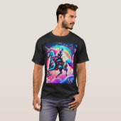 Steampunk-Einhorn T-Shirt (Vorne ganz)