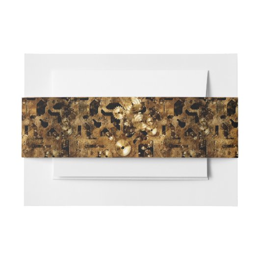 Steampunk Einladungsbanderole (Vorderseite Beispiel)