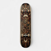 "Steampunk Elegance" Skateboard (Vorne)