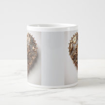 Steampunk Elegant Uhrwerk Gear Heart