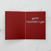 Steampunk Elegant Uhrwerk Gear Heart Karte (Innenseite)