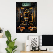 Steampunk - Elektrisch - Der Power Poster (Heimbüro)