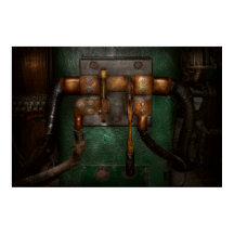 Steampunk - Elektrisch - Ziehen Sie den Schalter a