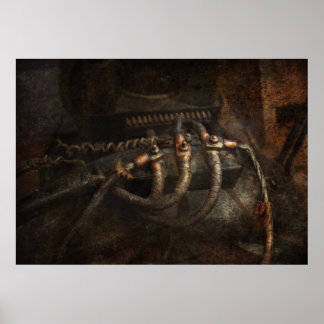 Steampunk - Elektrische - Verband Poster