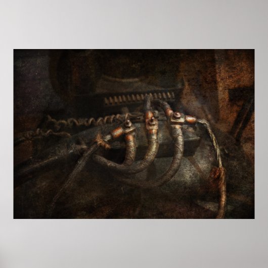 Steampunk - Elektrische - Verband Poster (Vorne)