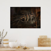 Steampunk - Elektrische - Verband Poster (Küche)