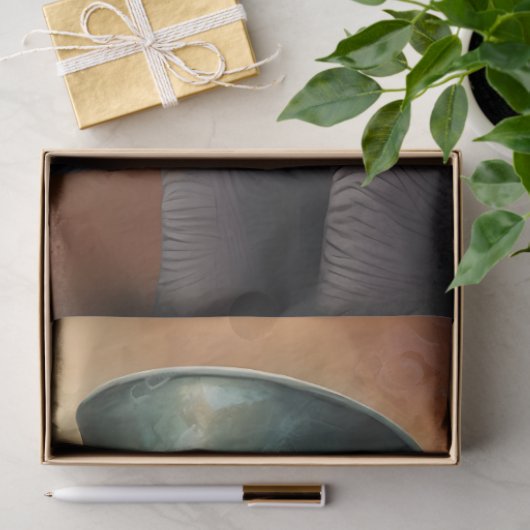 Steampunk Elephant 1 Decoupage Paper Seidenpapier (Geschenk)