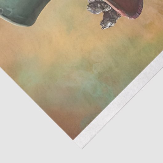 Steampunk Elephant 1 Decoupage Paper Seidenpapier (Ausschnitt)