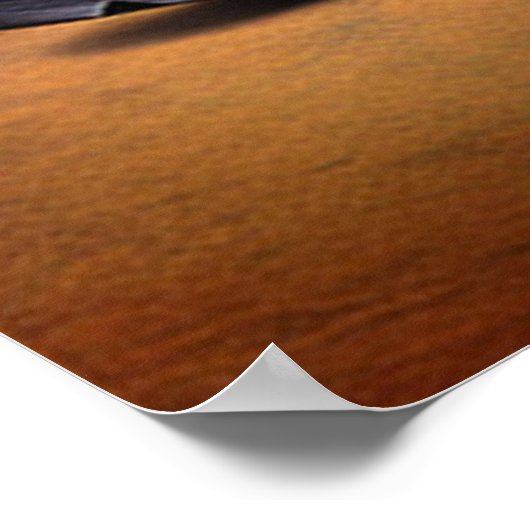 Steampunk Elephant Boot matte Poster (Ecke)