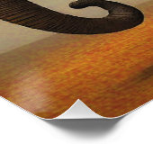 Steampunk Elephant I Poster (Ecke)