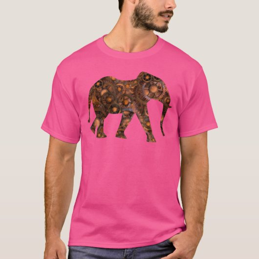 Steampunk Elephant T-Shirt (Vorderseite)