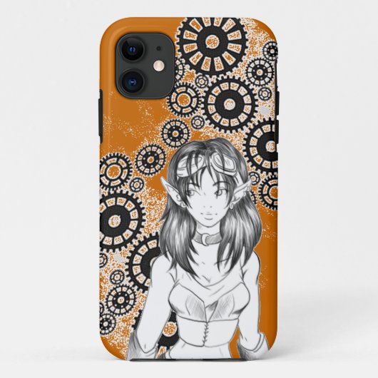 Steampunk Elf - iPhone5 Fall Case-Mate iPhone Hülle (Rückseite)