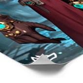 Steampunk Enchantress - Refinement and Power Poster (Ecke)