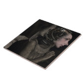 Steampunk Engel Fliese (Seite)