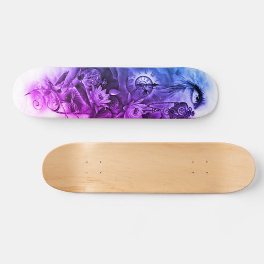 Steampunk Engels-Plattform Skateboard (Horizontal)