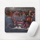 Steampunk - Enteroctopus magnificus roboticus Mousepad (Mit Mouse)