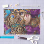 Steampunk Ephemera Tissue Paper Seidenpapier (Handwerk)