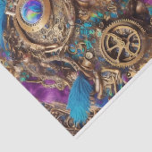 Steampunk Ephemera Tissue Paper Seidenpapier (Ausschnitt)