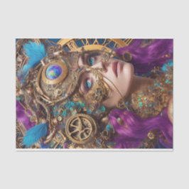 Steampunk Ephemera Tissue Paper Seidenpapier