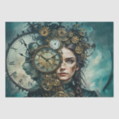 Steampunk Ephemeral Essence - Decoupage - Seidenpapier (Vorderseite)