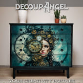 Steampunk Ephemeral Essence - Decoupage - Seidenpapier