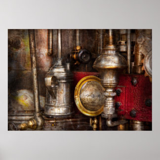 Steampunk - Erdölbedarf Poster