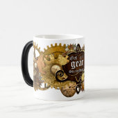 Steampunk erhalten es in der Gang-Tasse Verwandlungstasse (Vorderseite Links)