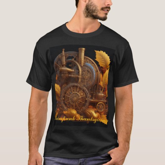 Steampunk Erntedank T-Shirt (Vorderseite)