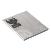 Steampunk-Eule-Notizbuch Notizblock (angewinkelt)